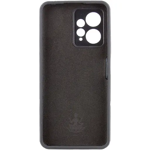 Чохол Lakshmi Silicone Cover Full Camera (AAA) для Xiaomi Redmi Note 12 4G Чорний / Black - фото 3