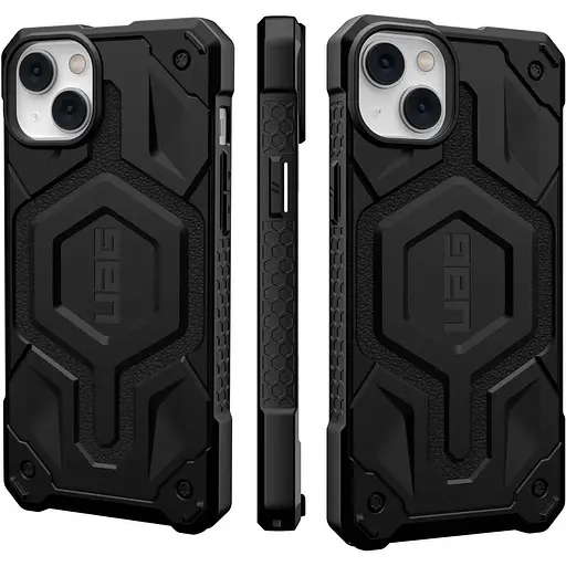 Оригінальний протиударний чохол UAG для iPhone 14 Plus/15 Monarch Pro MagSafe Black 114029114040 - фото 7