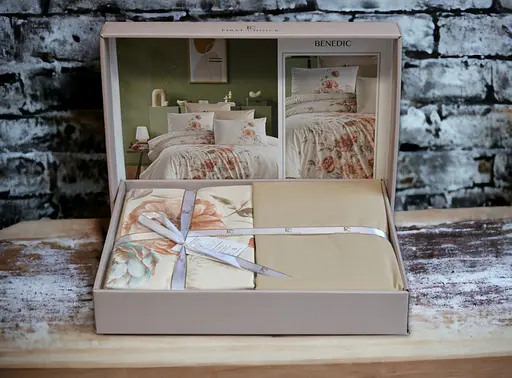 Постільна білизна Benedic Cappuccino Ранфорс First Choice pbe0051023 - фото 4