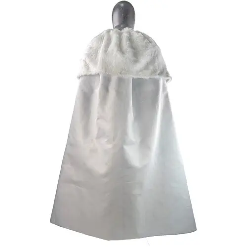 Плащ с меховым воротником - фото 4