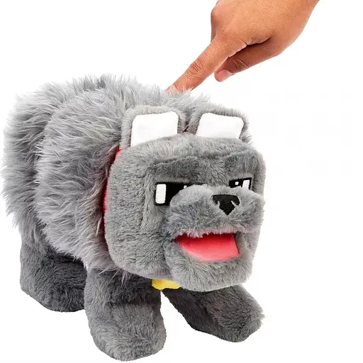 Інтерактивний улюбленець Minecraft Вовк Денніс з фільму Minecraft: фільм (JKB90) - фото 5