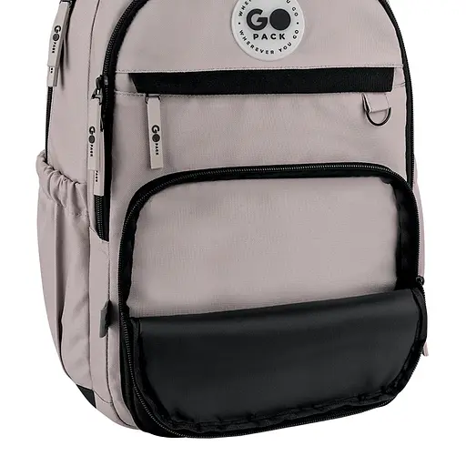 Рюкзак GoPack Teens 121L-1 Черно-бежевый (GO26-121L-1) - фото 11