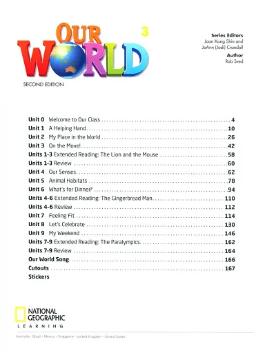 Our World 3. Student's Book - фото 2