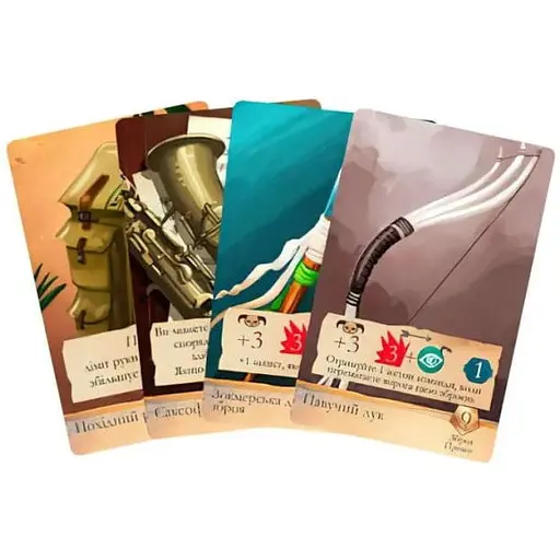 Аксесуар Games 7 Days Набір промо карток до гри Сплячі Боги Sleeping Gods 4 шт. укр. (ВР_СБПРОМ)