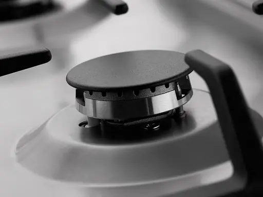 Варочная поверхность газовая Hansa 59 см чугун нержавеющая сталь - фото 3