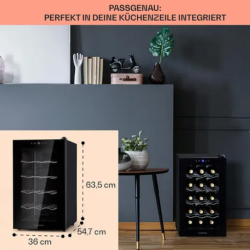 Винний холодильник Klarstein Barolo 15 Uno (10041207) - фото 3