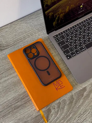 Чохол Make Apple iPhone 15 Pro Max Frame Magnet Black - фото 4