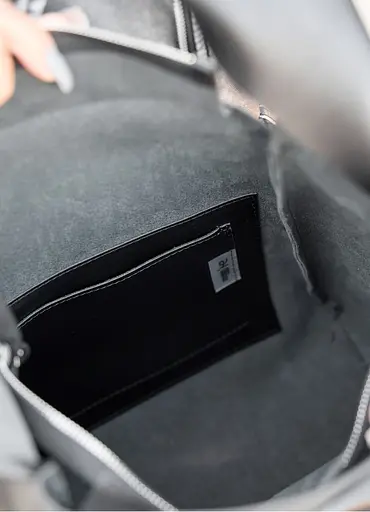 Женская сумка Sambag HOBO BLISS Черная 34 х 31 х 12 см (53453070) - фото 10