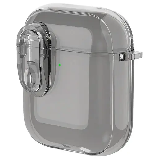 Футляр TPU Colorful для навушників Airpods 1/2 Black