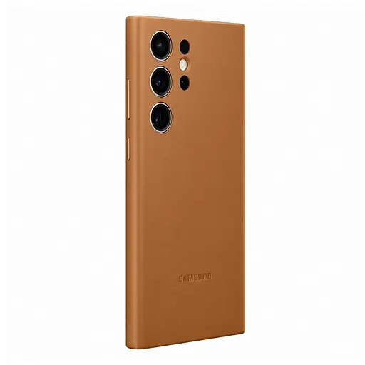 Чохол шкіряний оригінальний Samsung Leather Case для Samsung Galaxy S23 Ultra (S918) Camel EF-VS918LAEGRU - фото 8