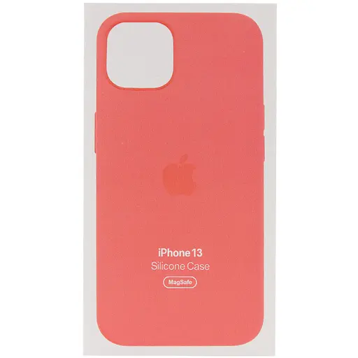 Чехол Epik Silicone case AAA with Magsafe and Animation для Apple iPhone 13, 6.1 Розовый/Pink Pomelo - фото 5