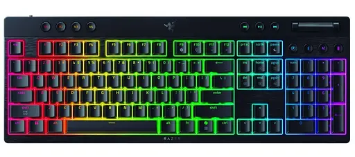 Клавіатура Razer BlackWidow V4 Low-Profile Yellow switch (RZ03-05271500-R3M1) - фото 1