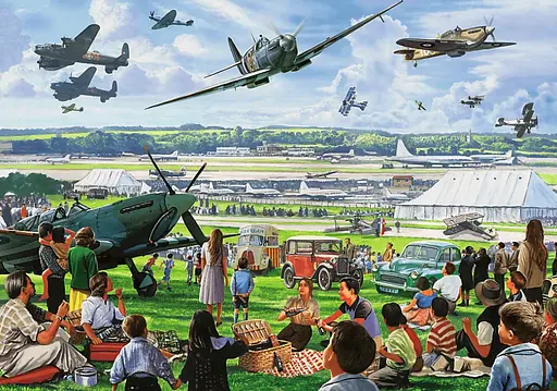 Пазл Tea Time: Авіашоу - 1000 елементів Trefl 10846 - фото 2