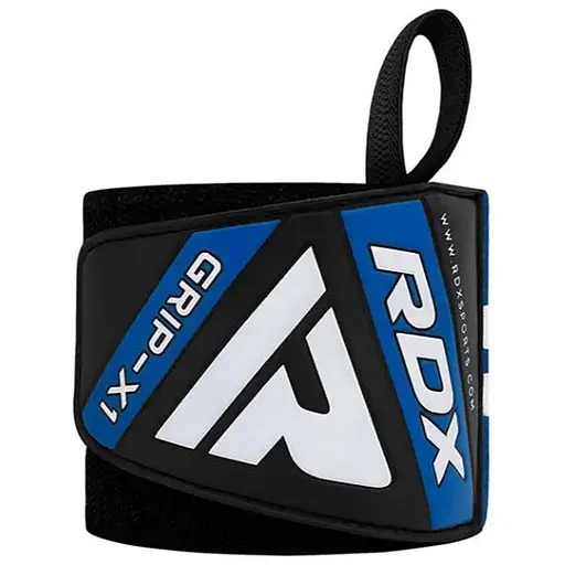 Бинти для зап'ясть (кистьові бинти) RDX W4 BLUE 18"-S (WAH-W4U-S) - фото 1
