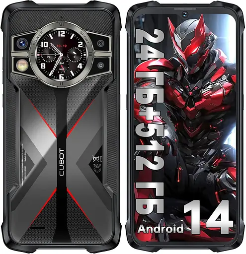 Смартфон Cubot KingKong 9 12/512GB Night Vision Black