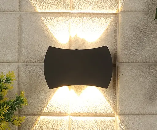 Подсветка Brille фасадная LED 4W WW IP54 BK (AL-614/4) - фото 2