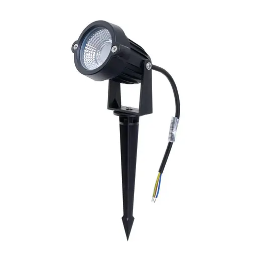 Светильник грунтовый Brille LED 3W BLUE COB IP65 BK (AS-11) - фото 1
