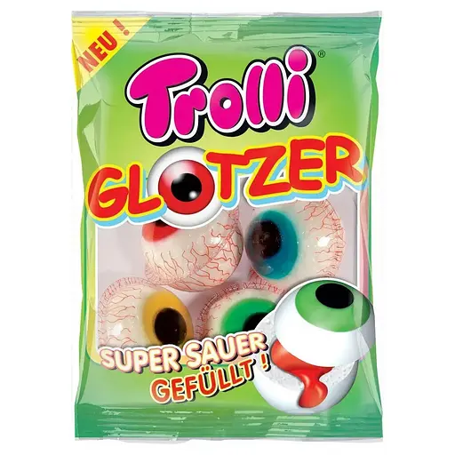Мармелад-очі Trolli Halloween Glotzer 75 г