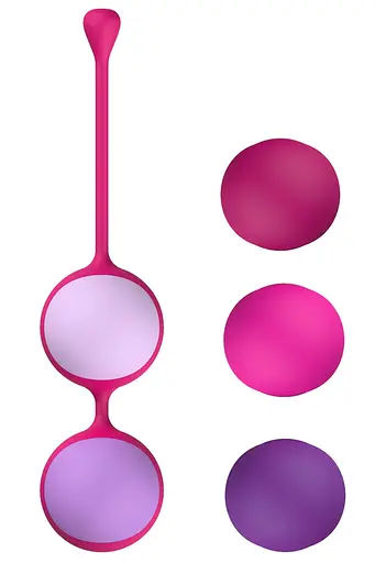 Вагінальні кульки Liebe Pleasure Toys Kewos, 14 см, помаранчевий