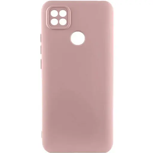 Чохол TPU Getman Liquid Silk Full Camera для Xiaomi Redmi 9C Рожевий / Pink Sand