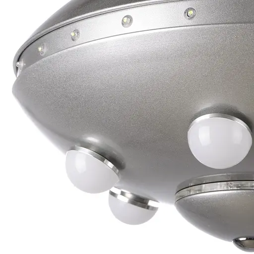 Люстра Brille с пультом для детской LED 6W CW+BL GY (KL-427S/6) - фото 4