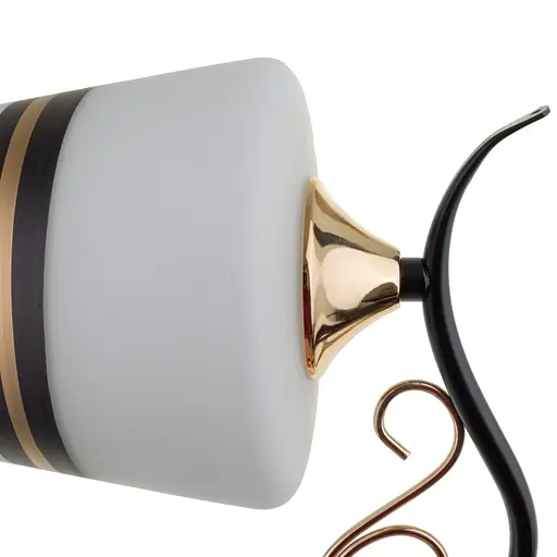 Люстра стельова Brille E27 60W BK (LK-708S/3) - фото 5