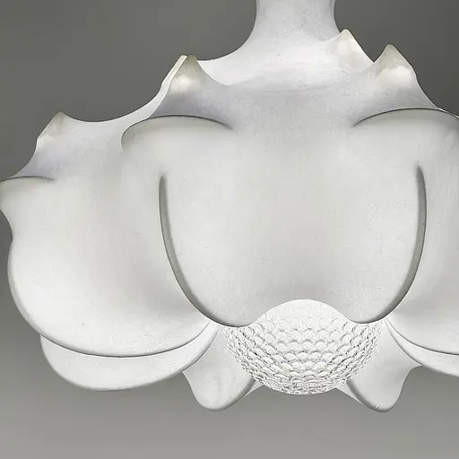 Люстра із білим фігурним абажуром 55х60 см | Арт. PLP 03-600 | Line F - фото 7