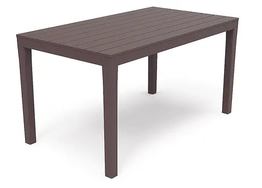 Стіл Progarden SUMATRA 138x80x72  коричневий