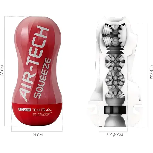 Мастурбатор Tenga Air-Tech Squeeze Regular (SO3047) [149519] - фото 2