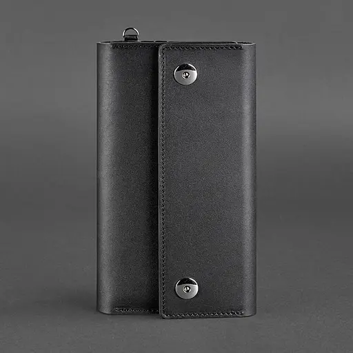 Кожаный клатч-органайзер (Тревел-Кейс) 5.0 черный - фото 7