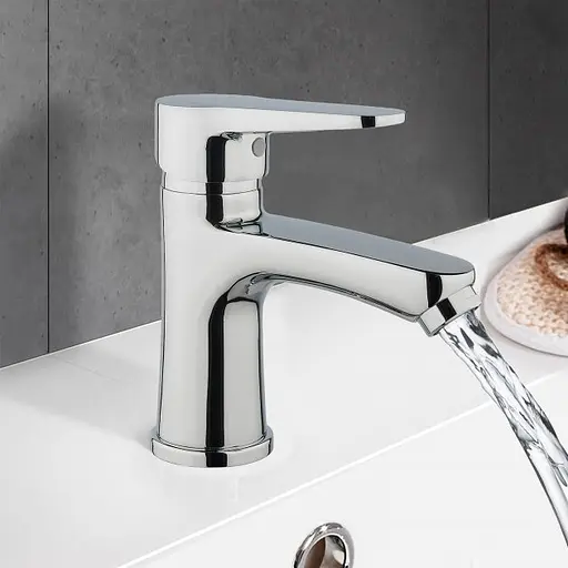 Змішувач для раковини Kroner KRM Elbe - C010 CV014918 Хром - фото 7