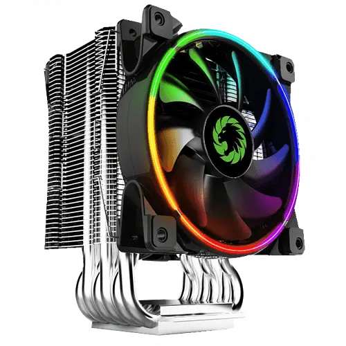 Повітряне охолодження GameMax Gamma 500 Rainbow ARGB Black (GAMMA 500 Rainbow)