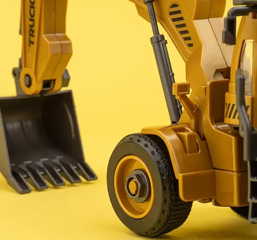 Машинка-конструктор Otamanko Автоконструктор Екскаватор/дорожній каток 2 в 1 - фото 6