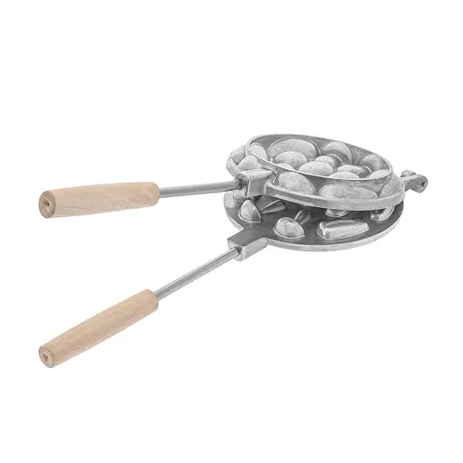 Форма для выпечки печенья на плите орешница "Лесное Ассорти" орешки шишки грибочки, ХЕАЗ 82520 - фото 9