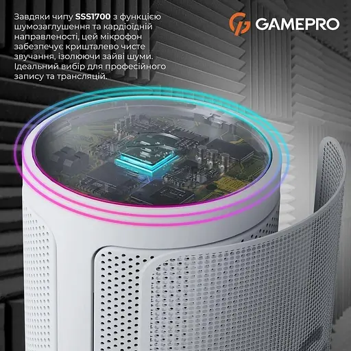 Мікрофон GamePro UGM105W (UGM105W) - фото 7