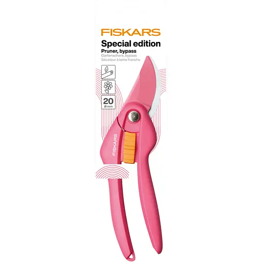Секатор Fiskars Special edition P26, Bypass до 20 мм, 111256 (1003657) - фото 2