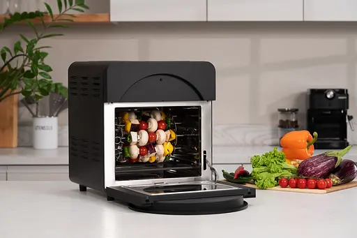 Мультипечь Ardesto 1700Вт 14.5л сенсорное управление 50-220°C серо-черный - фото 7