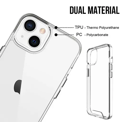 Чохол Epik TPU Space Case transparent для Apple iPhone 14 Plus 6.7 Прозорий - фото 5