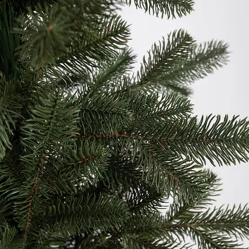 Литая искусственная елка зеленая 150 см на пластиковой подставке Lugi SOK-MD-5 - фото 8