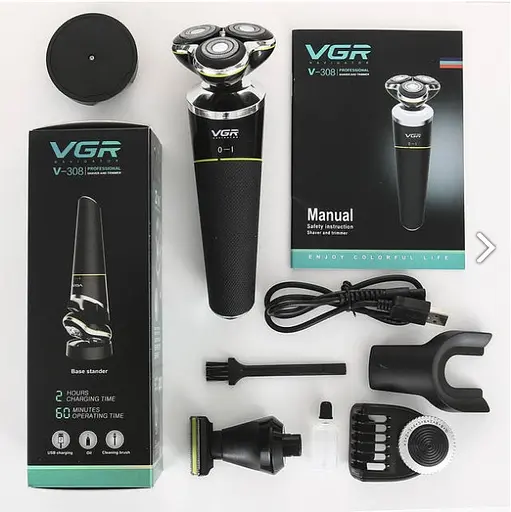 Електробритва VGR V-308 Тример 2 в 1 - фото 10