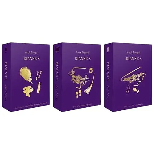 Романтический подарочный набор Rianne S Trilogy Set II: пробка 2.7 см, лассо для сосков, маска - фото 7