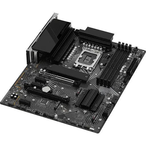 Материнська плата AsRock Z790 PG Lightning (1700/Z790, 4xDDR5, 2xPCIex16, HDMI/eDP, 4xSATA, 4xM.2, 2.5Glan, 7.1ch, ATX) - фото 3