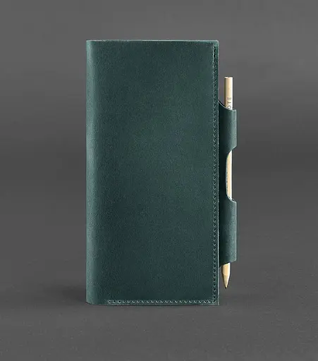 Кожаный тревел-кейс 3.0 зеленый Crazy Horse - фото 1