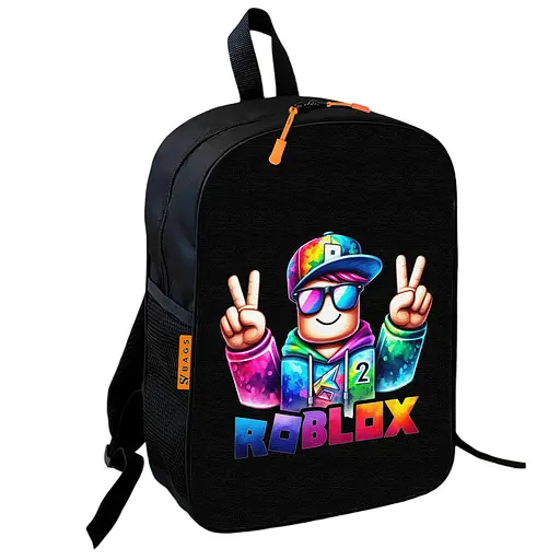 Набор детский Роблокс «Roblox» рюкзак 36х27см сумка-бананка, кружка с принтом для мальчика (01584) - фото 2