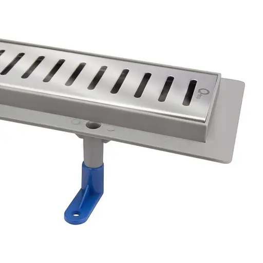 Трап лінійний Qtap Dry FA304-900 з нержавіючою решіткою 900x73 - фото 3