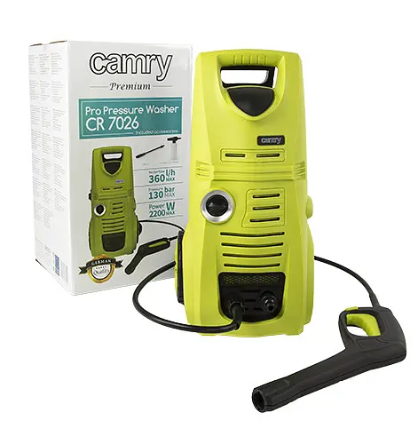 Мойка высокого давления Camry CR 7026 давление 130 bar работа 360 литр/час - фото 8