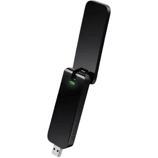 Сетевой адаптер USB TP-Link Archer T4U, Black, 5GHz/2.4GHz, AC1300 (867/400 Мбит/с), USB 3.0, кнопка WPS, высокомощные антенны, MU-MIMO