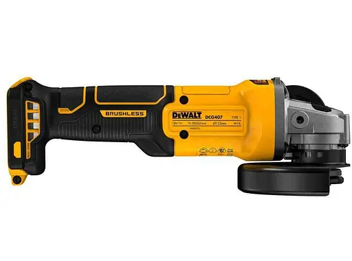 Шлифмашина угловая-болгарка DeWALT аккумуляторная безщеточная без АКБ и ЗУ DCG407N - фото 3
