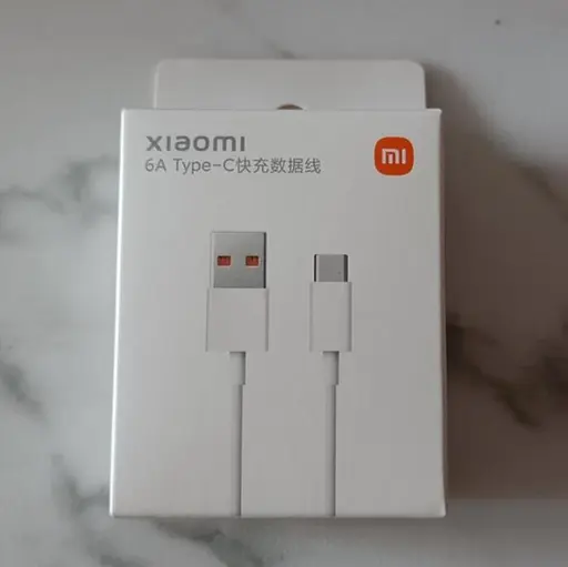 Кабель для швидкого заряджання телефона Xiaomi 120 Вт 6 A зарядний кабель шнур шнур Xiaomi Type C Білий - фото 7