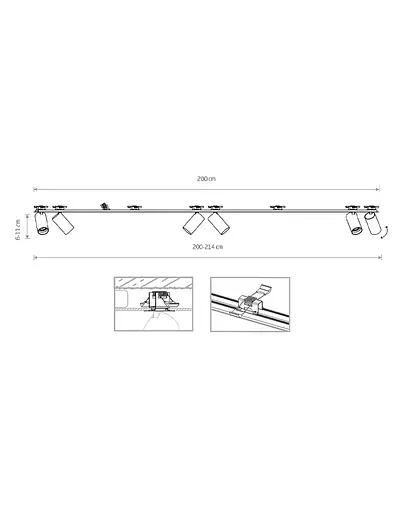 Спот Nowodvorski 7837 Mono Surface - фото 2